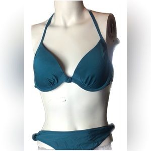 H&M turquoise bikini